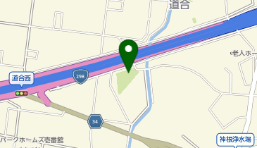 放山こども広場の地図画像