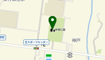 神根公園の地図画像