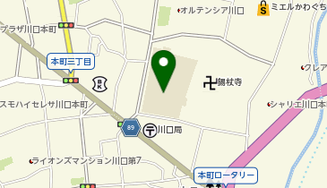 本町小学校の地図画像