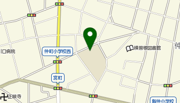 仲町小学校の地図画像
