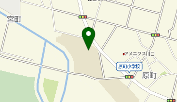 西中学校の地図画像