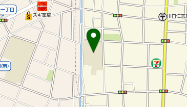 仲町中学校の地図画像