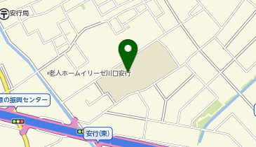 安行東中学校の地図画像