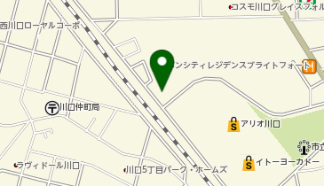 並木元町中公園の地図画像