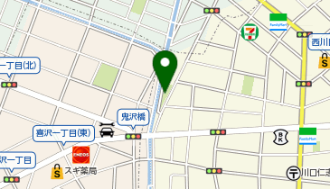 西川口西公園の地図画像