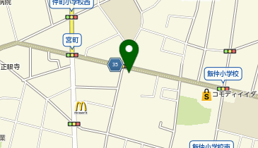 南町2丁目公園の地図画像
