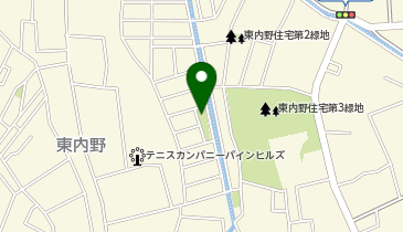 東内野住宅第1公園の地図画像