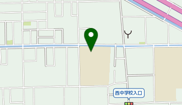行田市立西小学校の地図画像