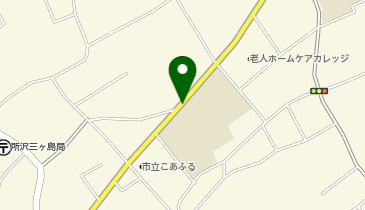 三ヶ島小学校の地図画像