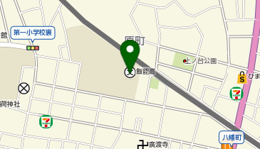 県立飯能高校の地図画像