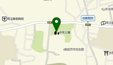 中央公園の地図画像