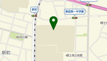 飯能第一中学校の地図画像