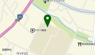 本庄西小学校の地図画像