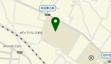 本庄東小学校の地図画像