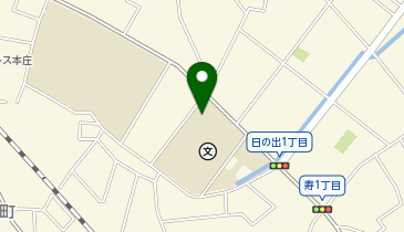 本庄東高等学校の地図画像