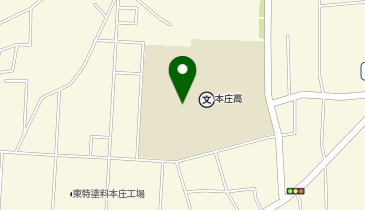 本庄高等学校の地図画像