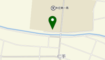 本庄第一高等学校の地図画像
