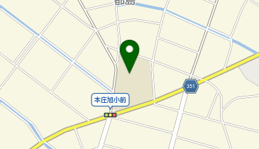 旭小学校の地図画像