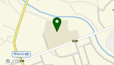市の川小学校の地図画像