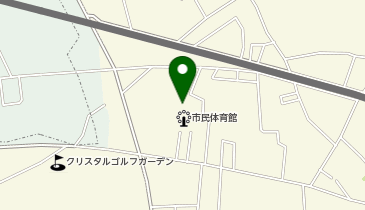 東松山市民体育館の地図画像
