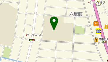 東中学校の地図画像