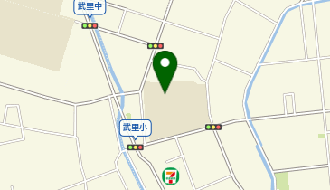 武里小学校の地図画像