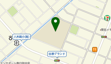 八木崎小学校の地図画像