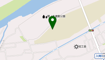 入間川中学校の地図画像