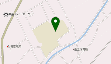 山王中学校の地図画像