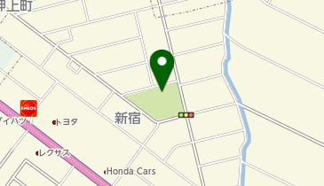 新宿第1公園の地図画像