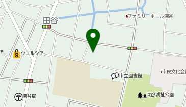 深谷公民館の地図画像