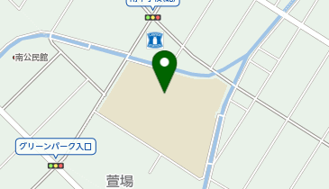 南中学校の地図画像