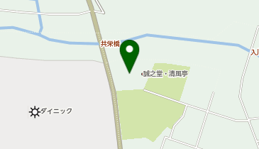 大寄公民館の地図画像