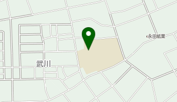 川本北小学校の地図画像