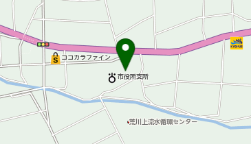 ワモア川本の地図画像
