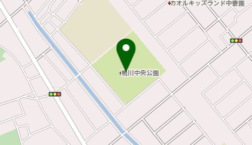 鴨川中央公園の地図画像