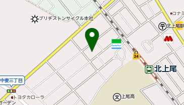 中妻第1公園の地図画像