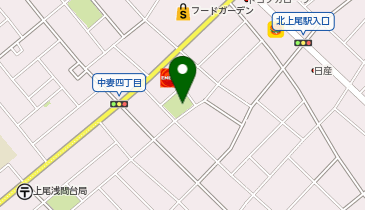 中妻第2公園の地図画像