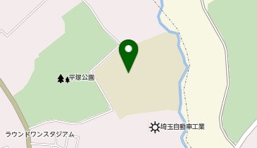 埼玉県立上尾かしの木特別支援学校の地図画像