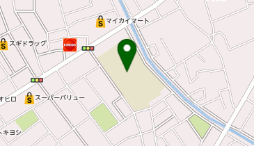 上尾市立西小学校の地図画像