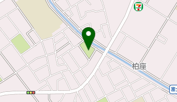 けやき公園の地図画像