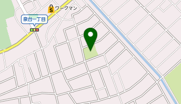 ひばり山公園の地図画像