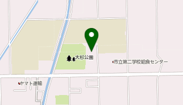北体育館の地図画像