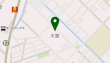 大沢北交流館の地図画像