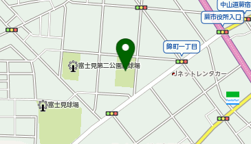 錦町スポーツ広場の地図画像