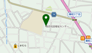 総合社会福祉センターの地図画像