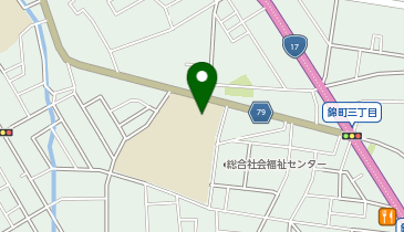 第二中学校の地図画像