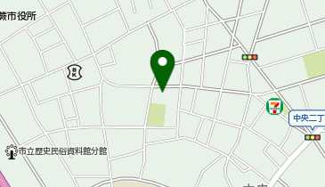 福祉・児童センター(中の宮公園)の地図画像