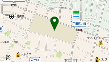 戸田東小学校の地図画像