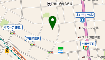 児童センターこどもの国の地図画像